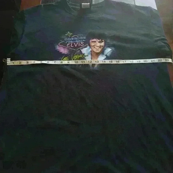 Elvis Presley Vintage Shirt by KUN black size XL - Picture 9 of 16